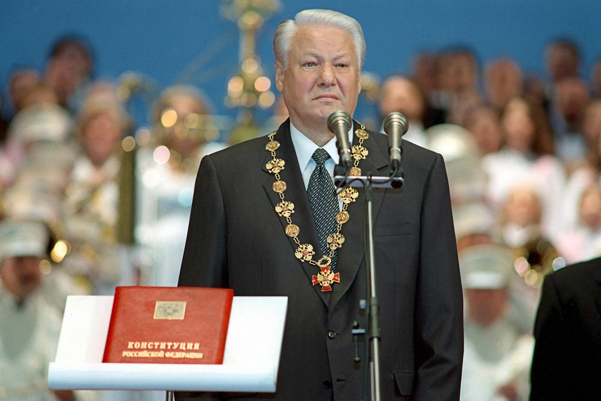 Президентства б н ельцина. Инаугурация Ельцина 1996.