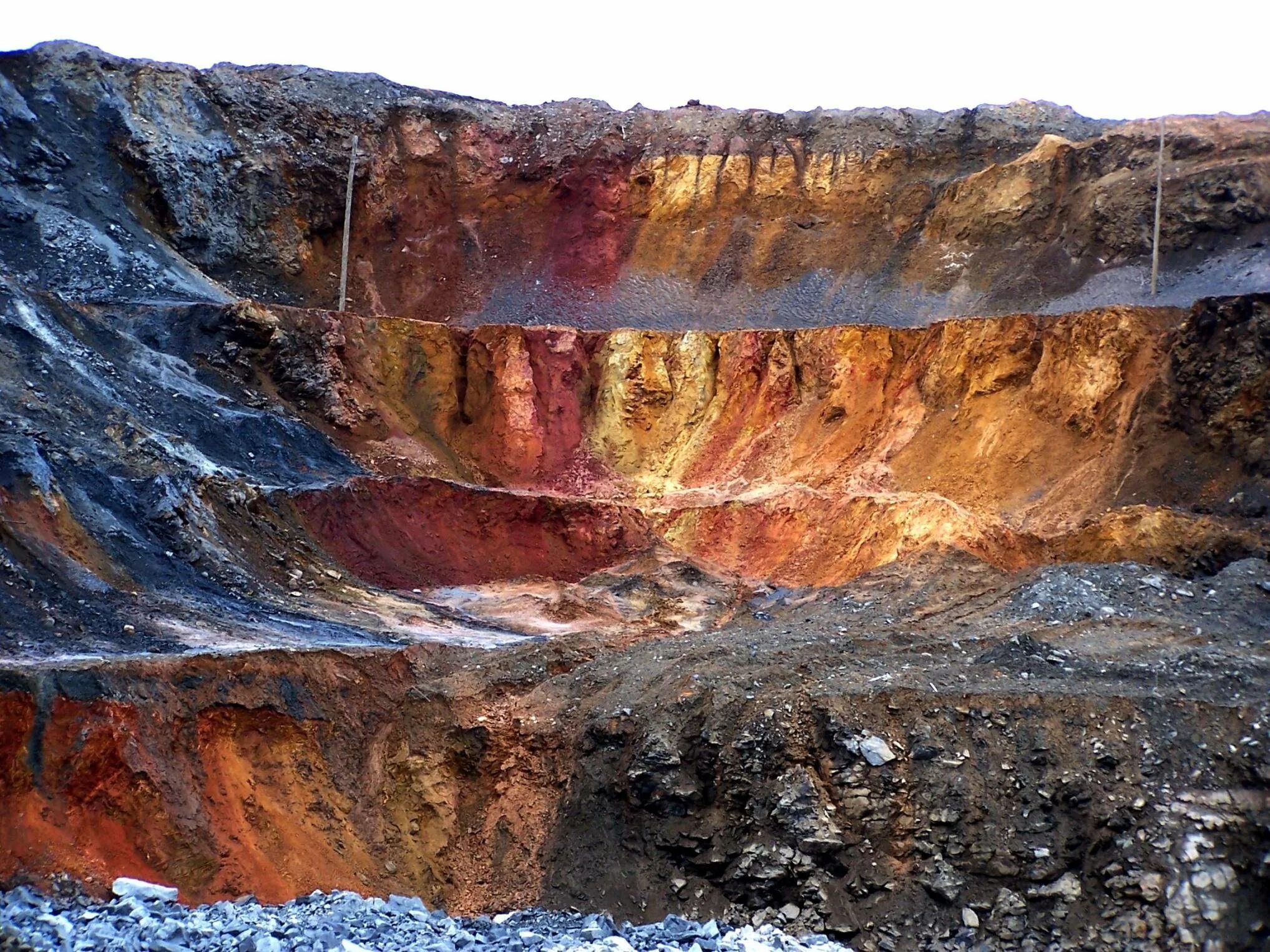 Разрез горных пород. Полезные ископаемые. Горные породы в недрах земли. Геология. Слои залегания полезных ископаемых.