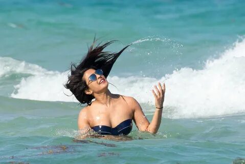 Priyanka Chopra in Bikini on Miami Beach. 