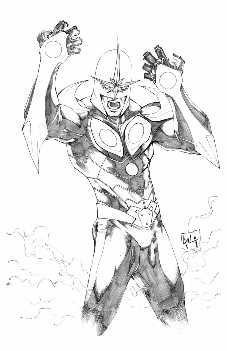 Рисунок нова. Marvel рисунки карандашом. Раскраска Нова Марвел. Рисунок Марвел легкий. Марвел картинки из карандаша.