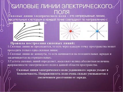 Линии в физике это