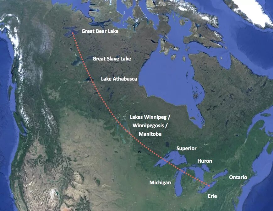 Большое Невольничье озеро на карте Северной Америки. Северная Америка озеро Виннипег. Большое Невольничье озеро на карте. Атабаска озеро в Северной Америке. Озеро атабаска северная америка