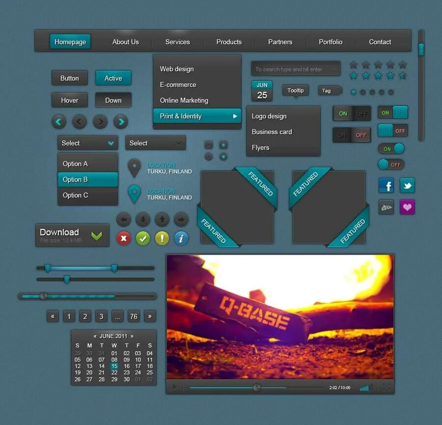 Gui widget