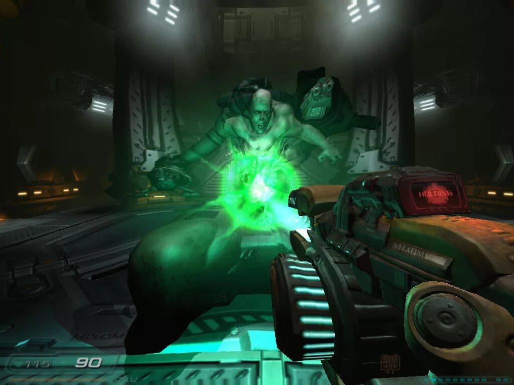 Doom bfg на андроид. Сержант келли doom 3 босс.