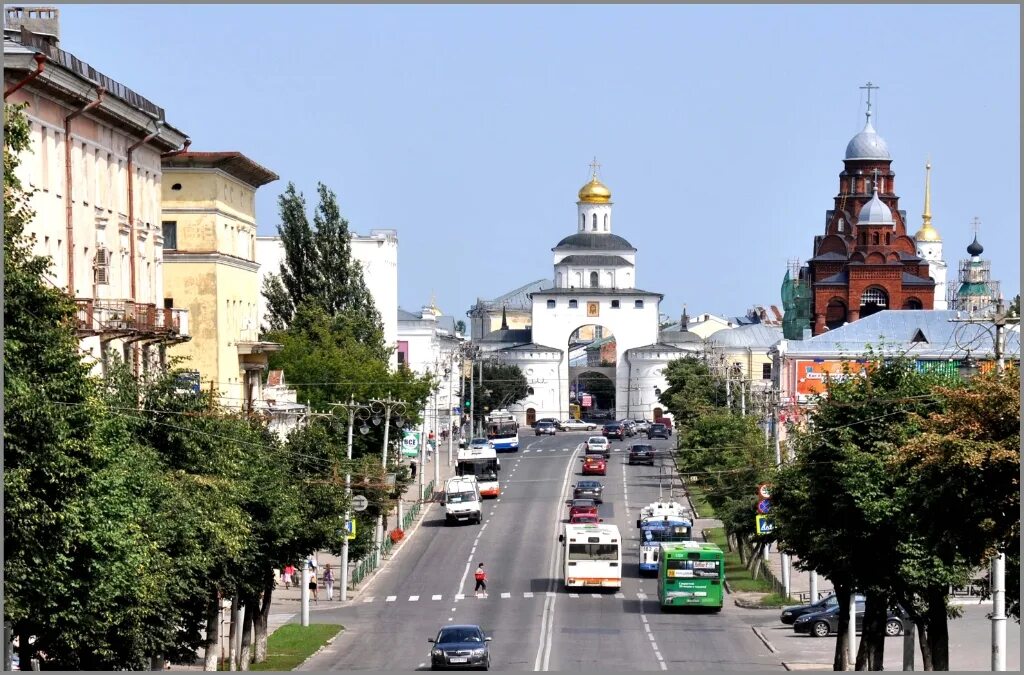 Дороги города владимира