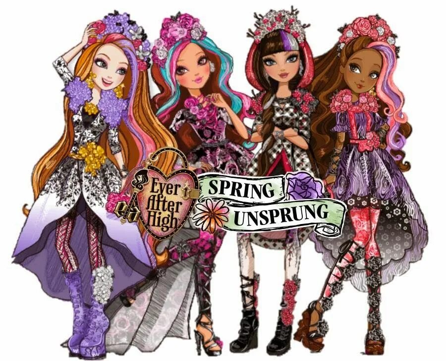 Куклы Эвер Афтер Хай весенний фестиваль. Ever after High Spring Unsprung. Эвер Афтер Хай герои. Афтер хай сказка наизнанку