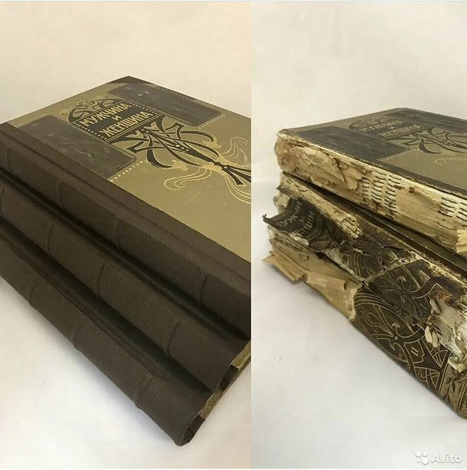 реставрация книг в спб