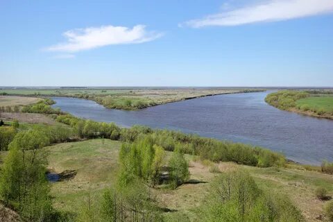 Как река ока изменяется в разные времена