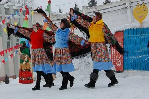 Масленичные песни и игры