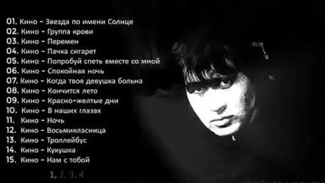 Лучшие песни виктора цоя без рекламы