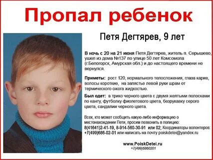 Пропажа роки авилдсена