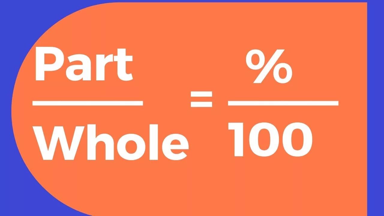 Over whole. Part-Part-whole. Proportion numbers. Percentage. Whole.