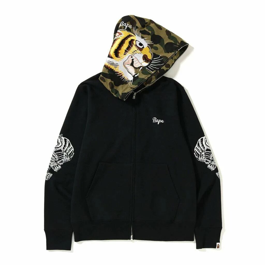 Зип худи bape. Худи bape tiger. bape tiger zip hoodie. худи bape tiger 2010. bape black tiger zip hoodie.