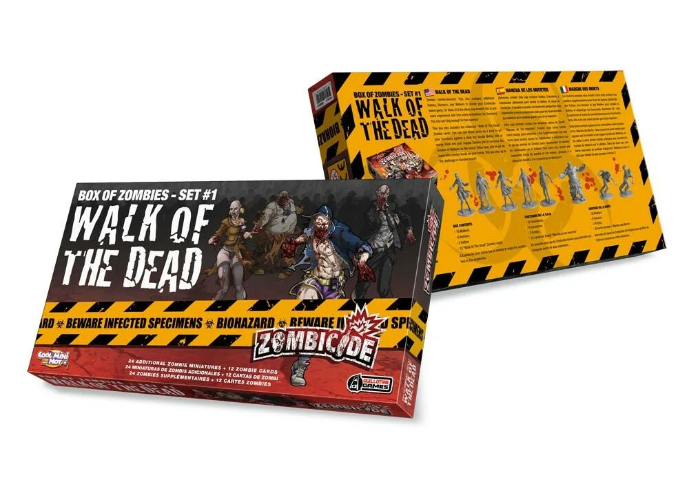 Zombicide Box of Zombies Set 1. Зомбицид вип зомби. Зомбицид фигурки зомби.