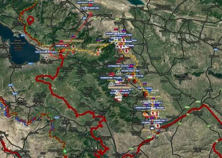 Карта боев видео