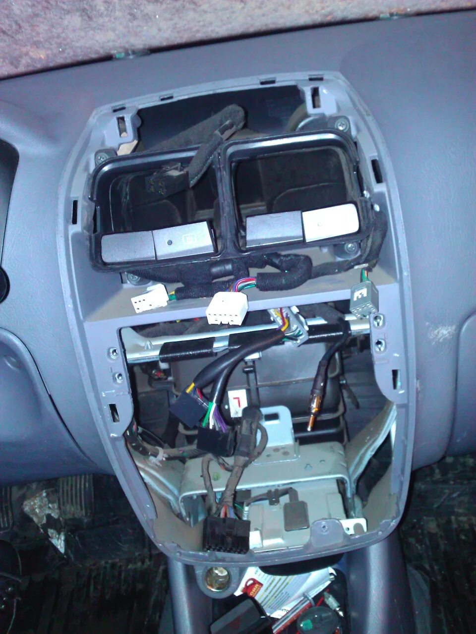 Покраска центральной консоли - Hyundai Getz, 1,3 л, 2004 года стайлинг DRIVE2
