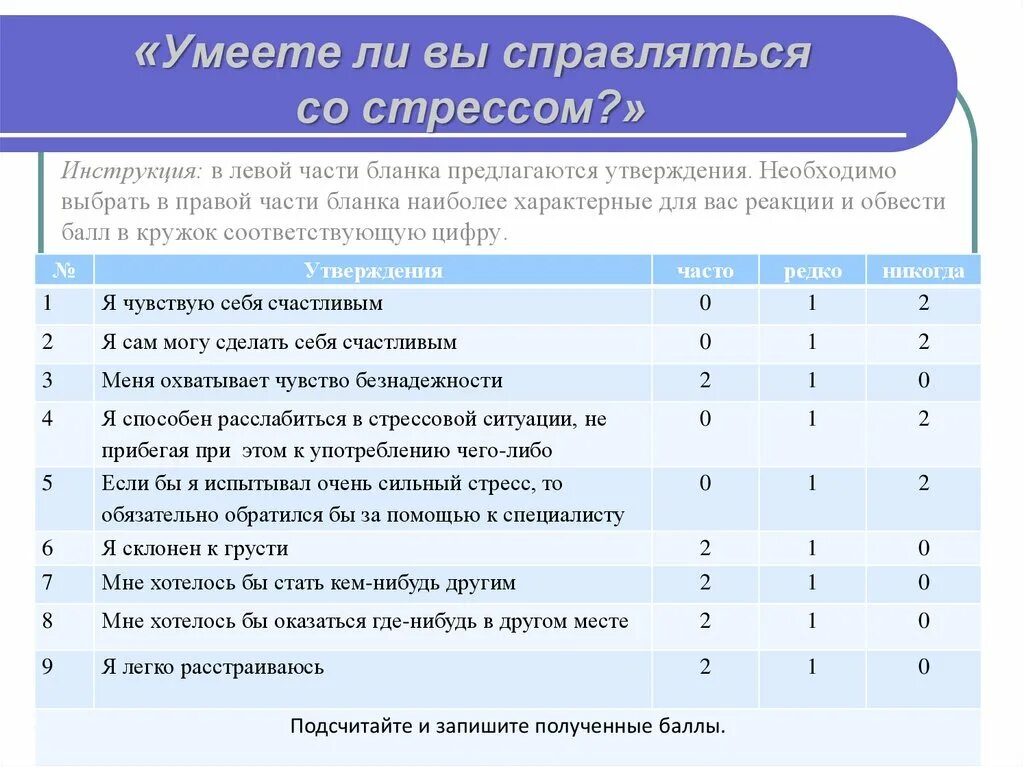 Тест умеете ли вы справляться со стрессом. Анкетирование умеете ли вы справляться со стрессом?». Анкета как справиться со стрессом. Что мне помогает справиться со стрессом анкета. Тест за что меня любят uquiz