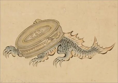 Waniguchi yokai (as per here, National Museum of Japanese History, Sakura, ...