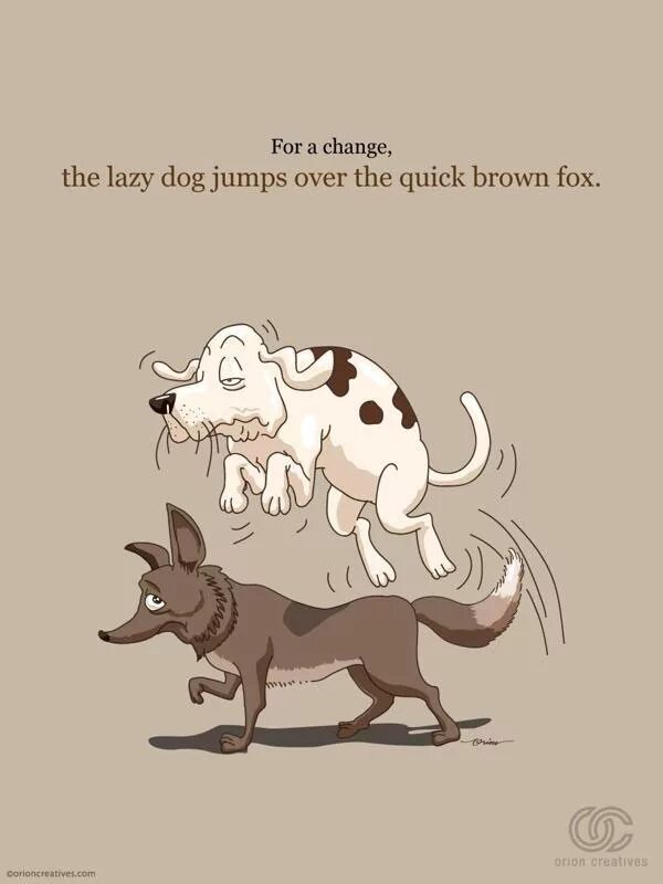 The quick Brown Fox Jumps over the Lazy Dog. Коричневая лиса прыгает через ленивую собаку. The quick Brown Fox Jumps over the Lazy Dog перевод. The quick Brown Fox Jumps over the Lazy Dog игра.