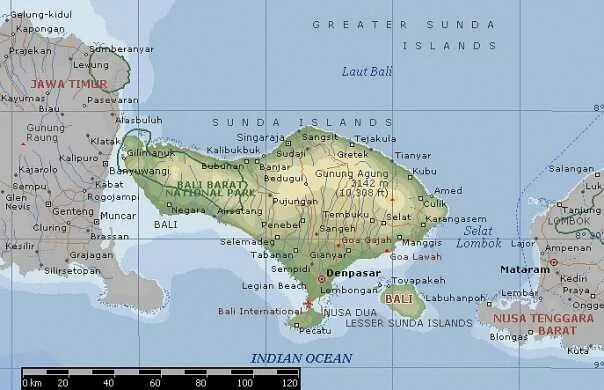 Где бали в какой стране на карте. Остров Бали на карте. Местоположение острова Бали на карте. Карта рельефа Бали.