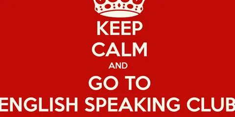 We start english