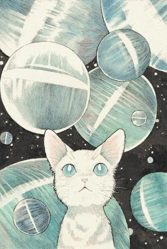 Кот в космосе рисунок. Космический кот. Кот в космосе. Котик в космосе иллюстрация. Милые котики в космосе.