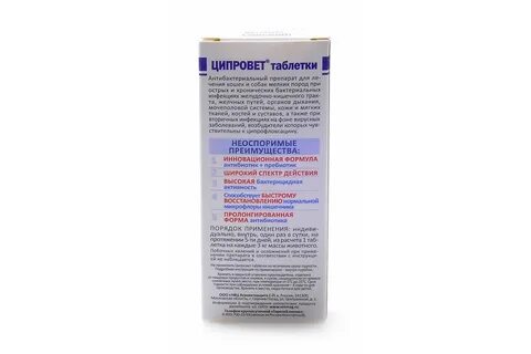 Ципровет инструкция