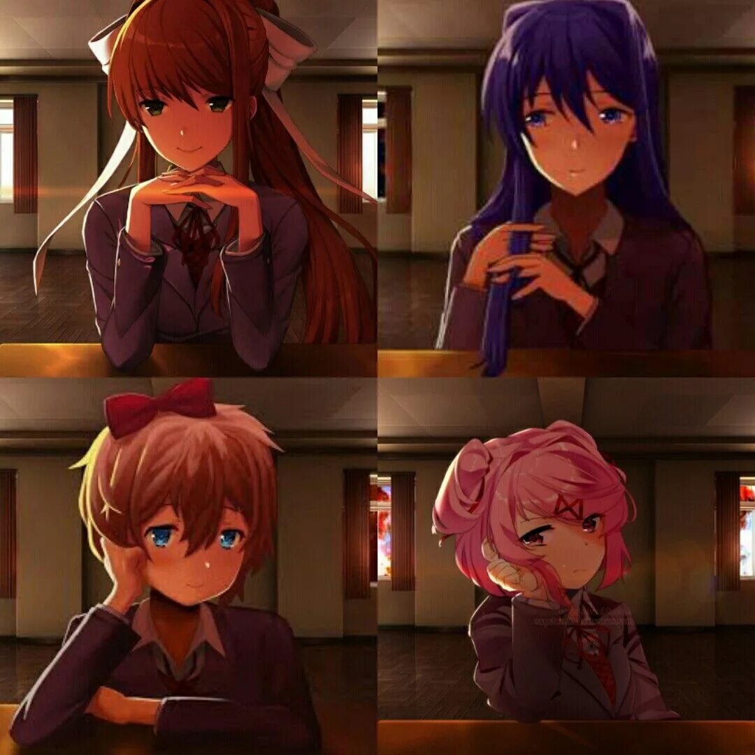 Sayo nara. DDLC. DDLC Sayori.