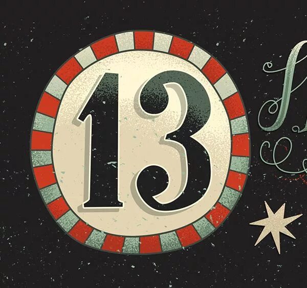 Число 13 символ. Число 13. красивое число 13. число 13 рисунок. красивая цифра 13.
