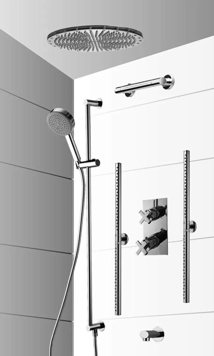 Bossini душевая система. Смеситель Bossini Shower Systems. Bossini душевая система встраиваемая. Bossini с95000030. Душевая система скрытого монтажа сантехсервис