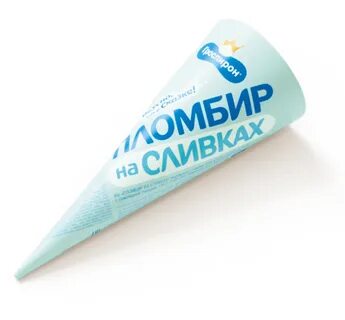 Мороженое пломбир на сливках