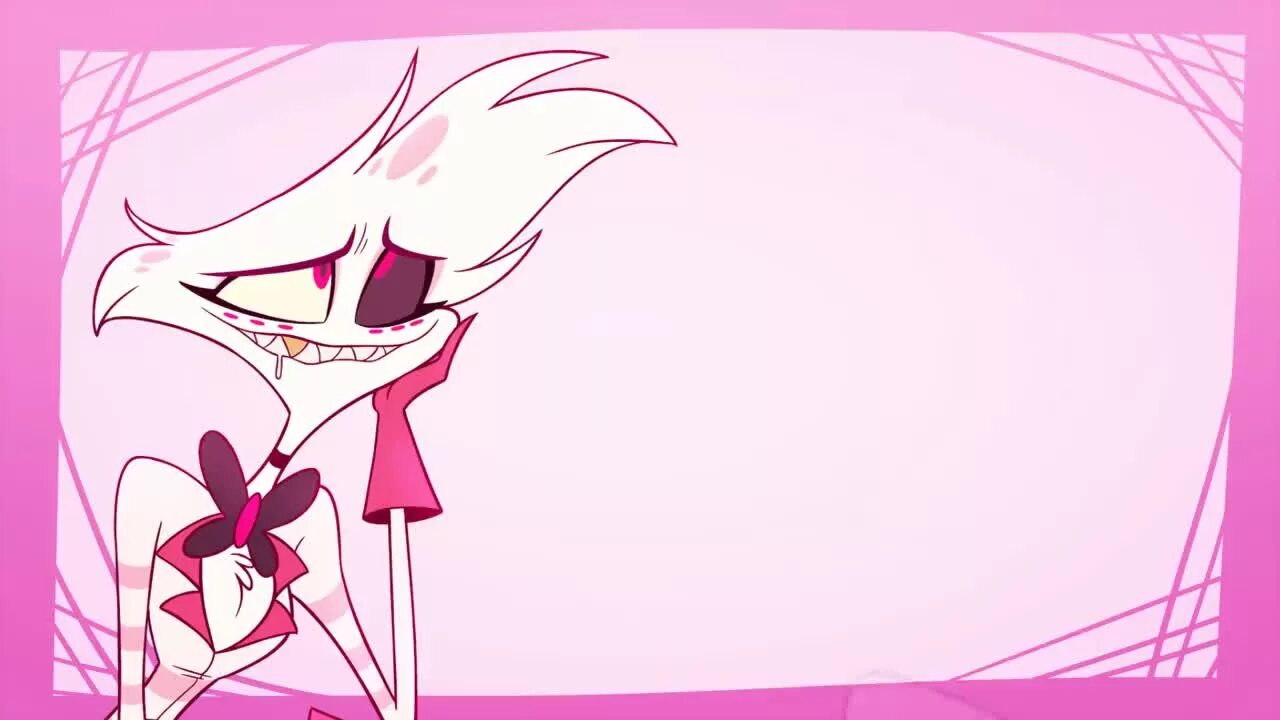 обои на ноут минимализм. отель хазбин angel dust. Hazbin hotel angel. Angel dust обои. отель хазбин ангелы.