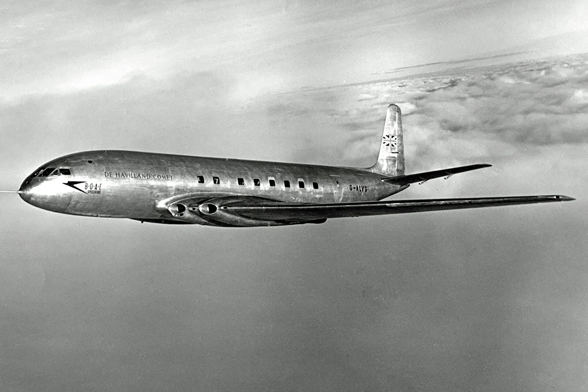 Первые реактивные пассажирские самолеты. Де Хевилленд DH.106 «Комета». De Havilland DH-106 Comet 1. Де Хэвилленд Комета 1. DH 106 Комета.