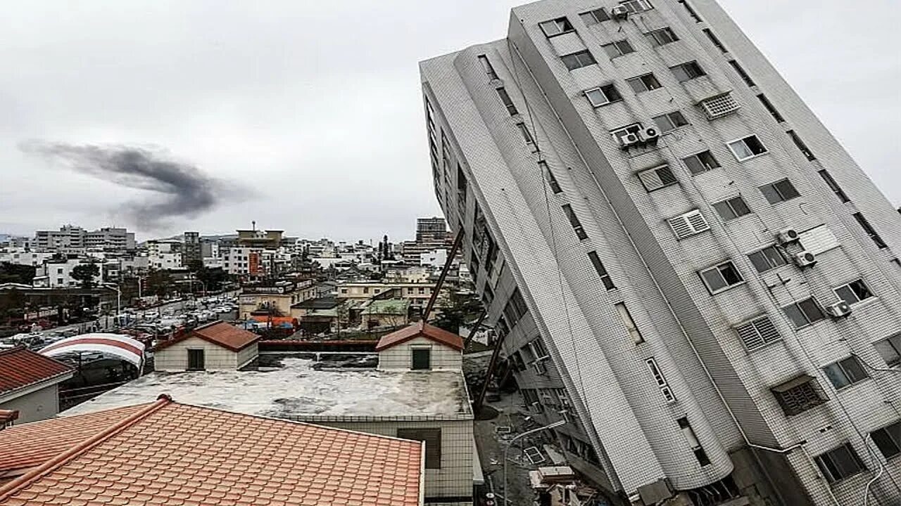 Землетрясение на Тайване 1999. Землетрясение на Тайване (2002). Earthquake a building. Student Project building earthquake.