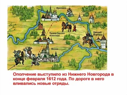 Второе ополчение в нижнем новгороде