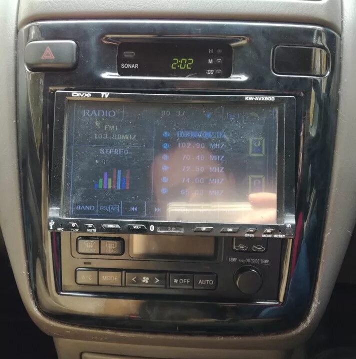 Ипсум магнитола как снять Русификация Toyota Ipsum