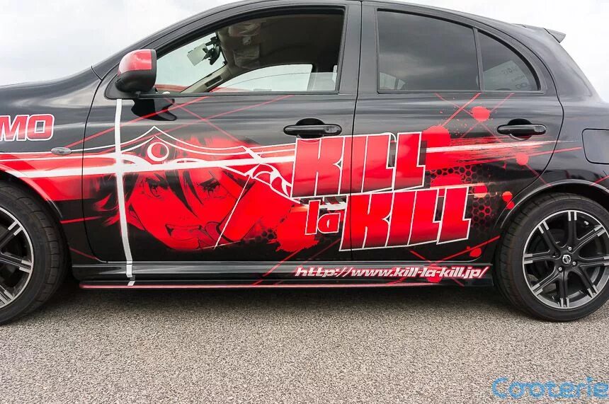 Kill car. Килл авто. Kill машина. Кила машина. Itasha Kill la Kill.