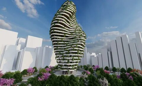 Башня цветов остров