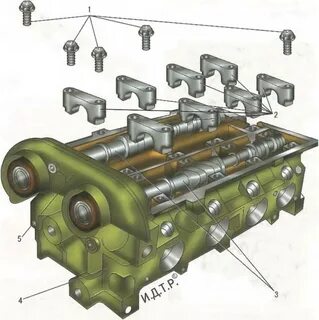 Масляный канал распредвала