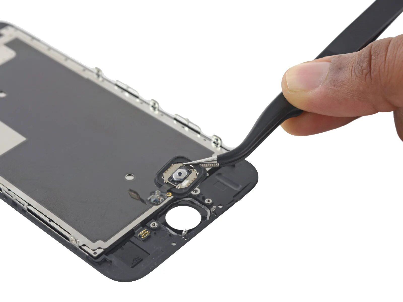 Кнопка на айфон 6. IFIXIT iphone 7 LCD. Шлейф дисплея кнопки домой iphone 6s. Home iphone 7. Iphone 6s Plus Home button Repair.