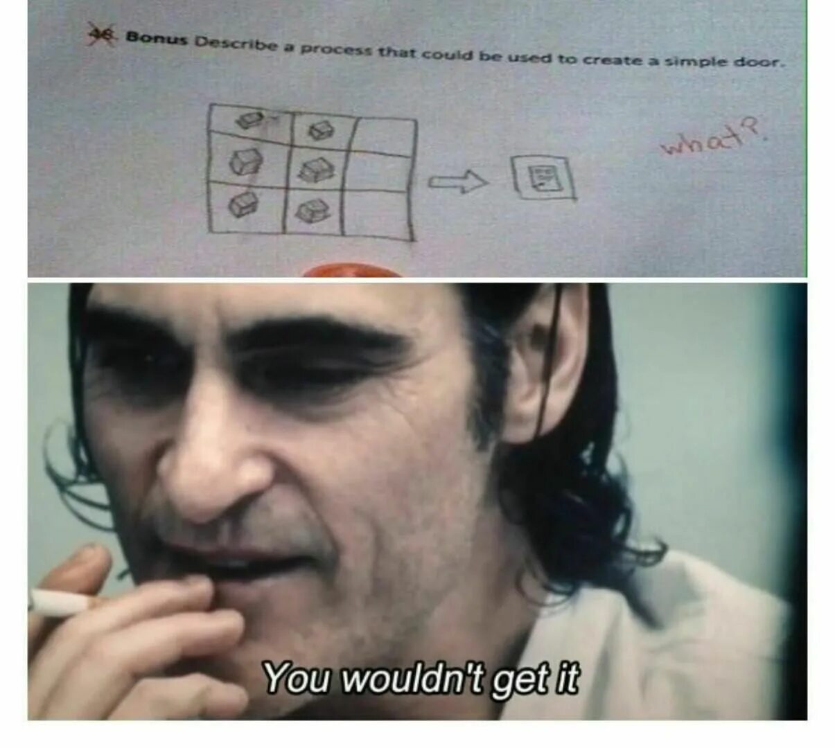 Wouldn t couldn t. Тебе не понять мем джокер. you wouldn&#039;t get it мем. вы не поймете джокер.