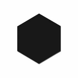 Hexagon black