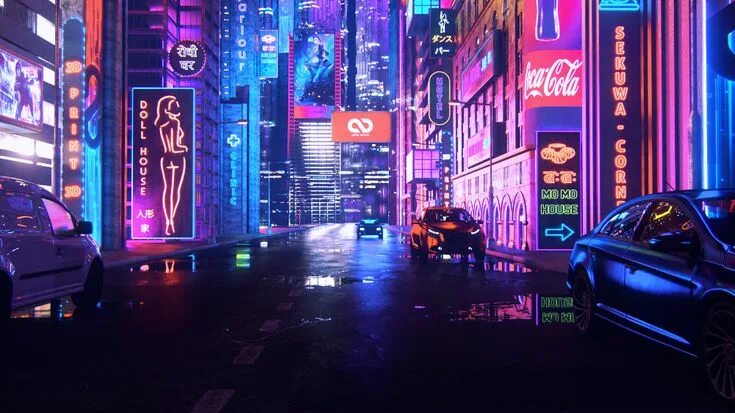 неоновые улицы: 9 тыс изображений найдено в Яндекс.Картинках Interaction design,