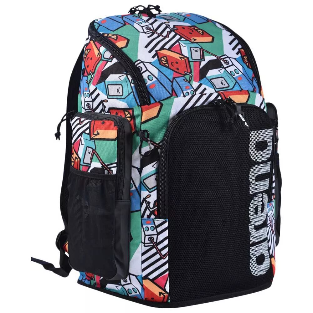 Яркий рюкзак Arena Team 45 Backpack allover из новой коллекции. Arena рюкзак Team Backpack. Спортивный рюкзак Arena Spiky 45 allover. Arena рюкзак 45л. Arena 45