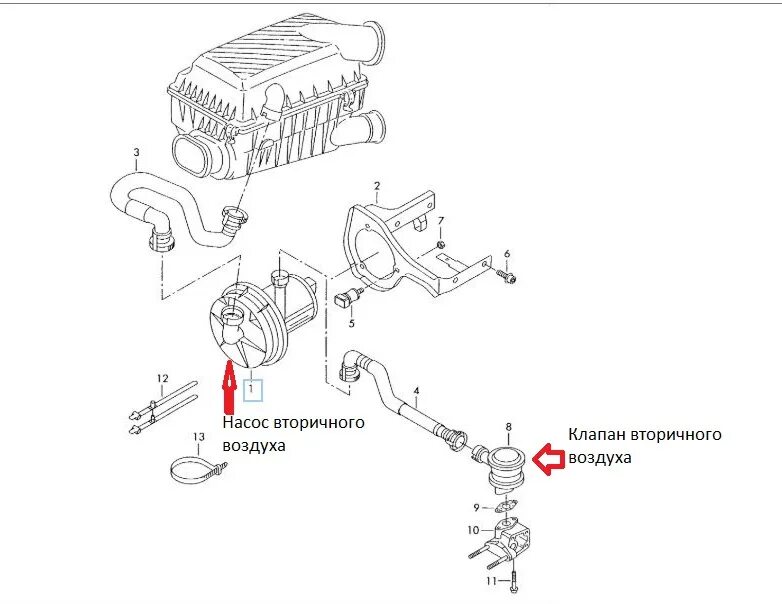 Насос вторичного воздуха гольф 4. Насос вторичного воздуха 1.6 BSE Фольксваген. Кронштейн насоса вторичного воздуха гольф 6 1.6. Bse вторичный воздух