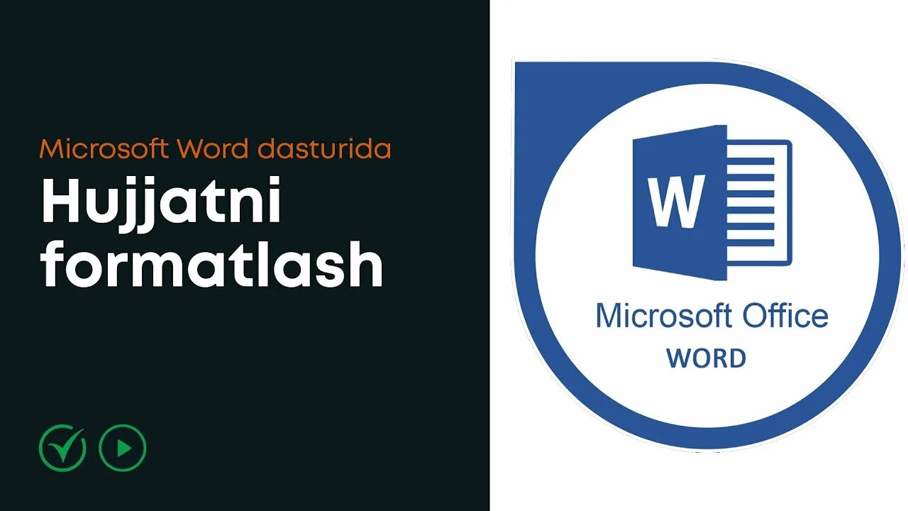 Formatlash Nima. Word dasturi haqida malumot. Hujjatlarni formatlash uskunalari. Wordda hujjatlarni formatlash.