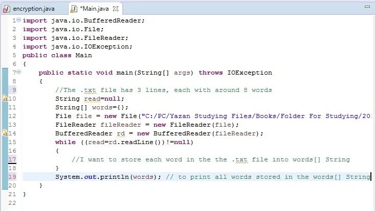 Array txt