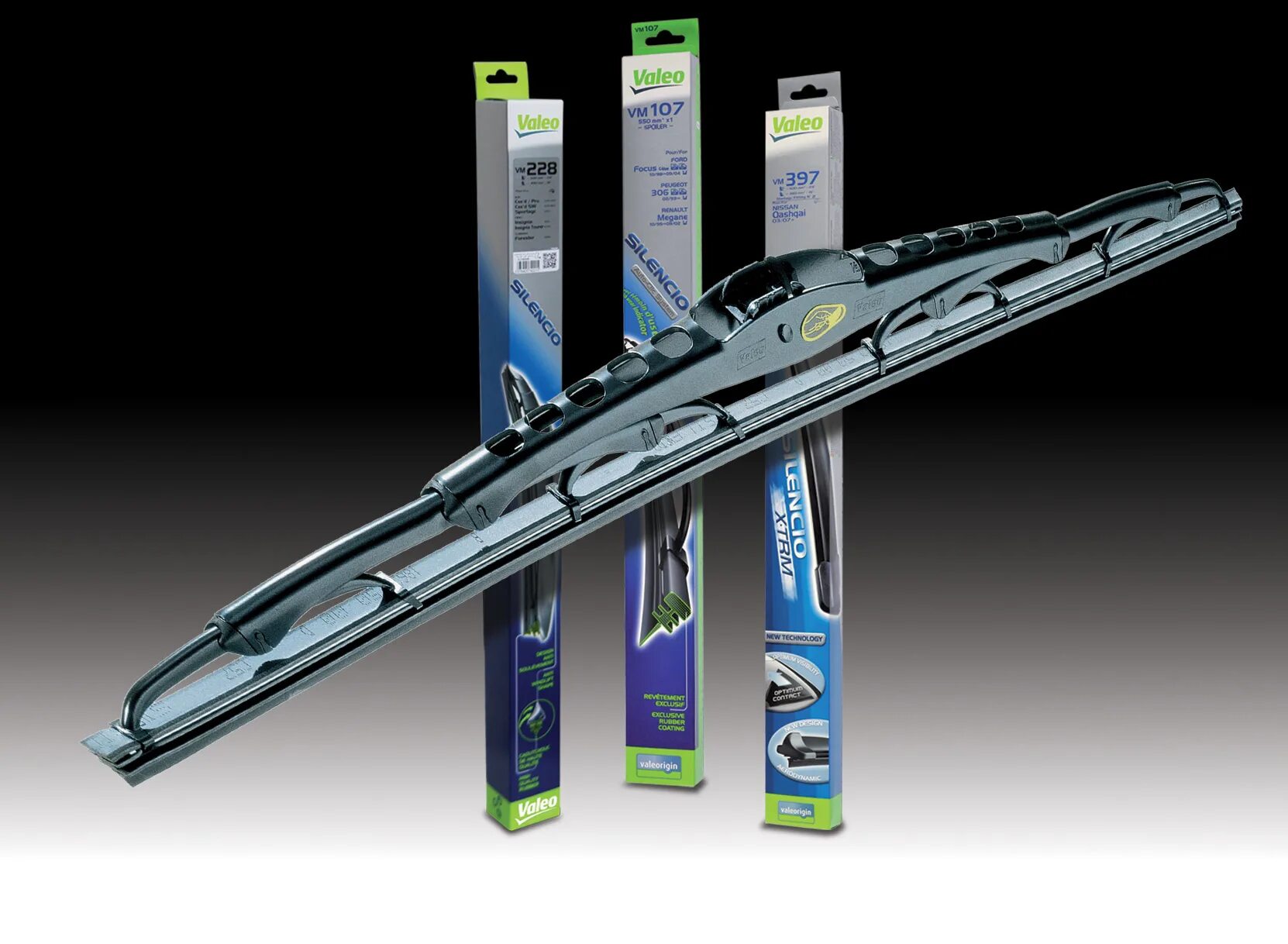 Щётка стеклоочистителя Hybrid Wiper Blade. Дворники Валео бескаркасные. VALEO 675540. 576092 VALEO.