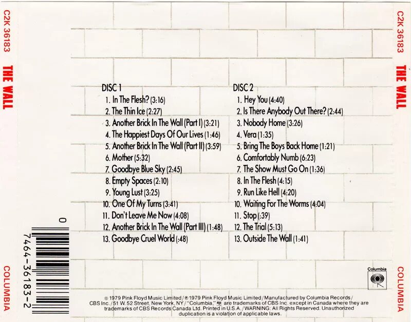 Walls cd