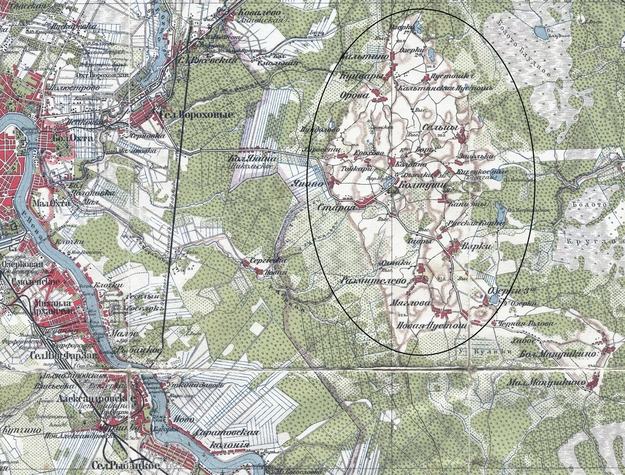 Карта высот ленинградской области над уровнем. Камовые холмы. Колтушская возвышенность. Камовые холмы Колтуши. Колтушская возвышенность экотропа. ООПТ Колтушские высоты.